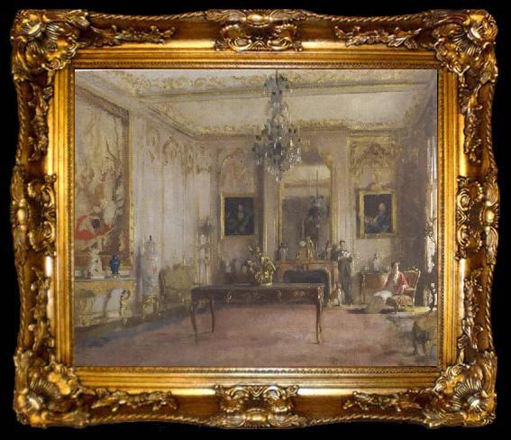 framed  Sir William Orpen Homage to Manet, ta009-2